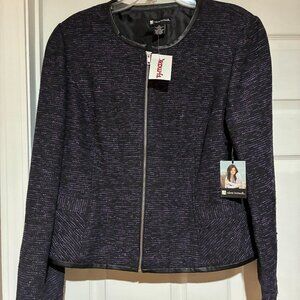 Women's Valerie Bertinelli Shell Jacket, Size XL, New with Tags